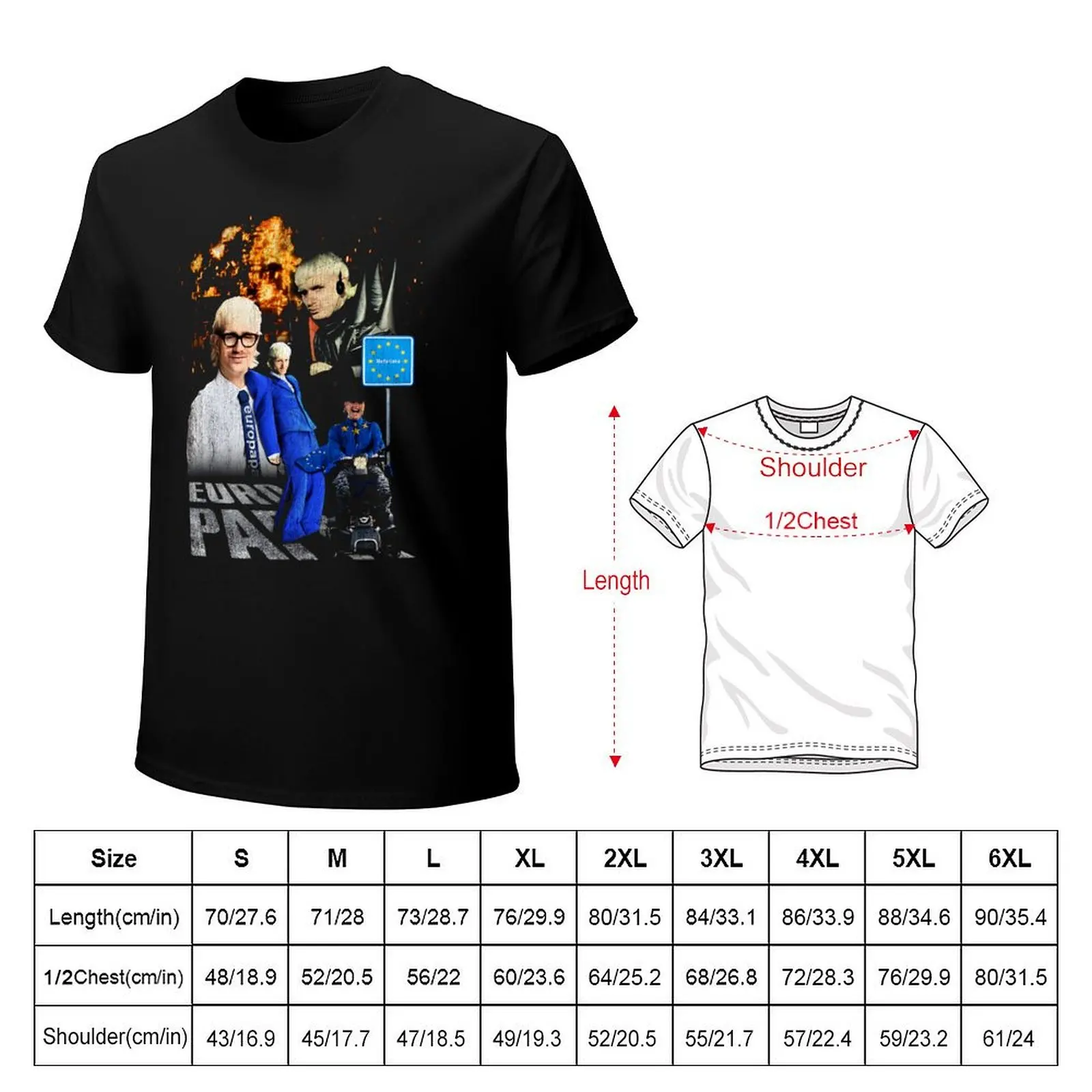 Joost Klein Eurovisions Song Contest 2024 The Netherlands T-Shirt Stylish Print Short Sleeve Tee
