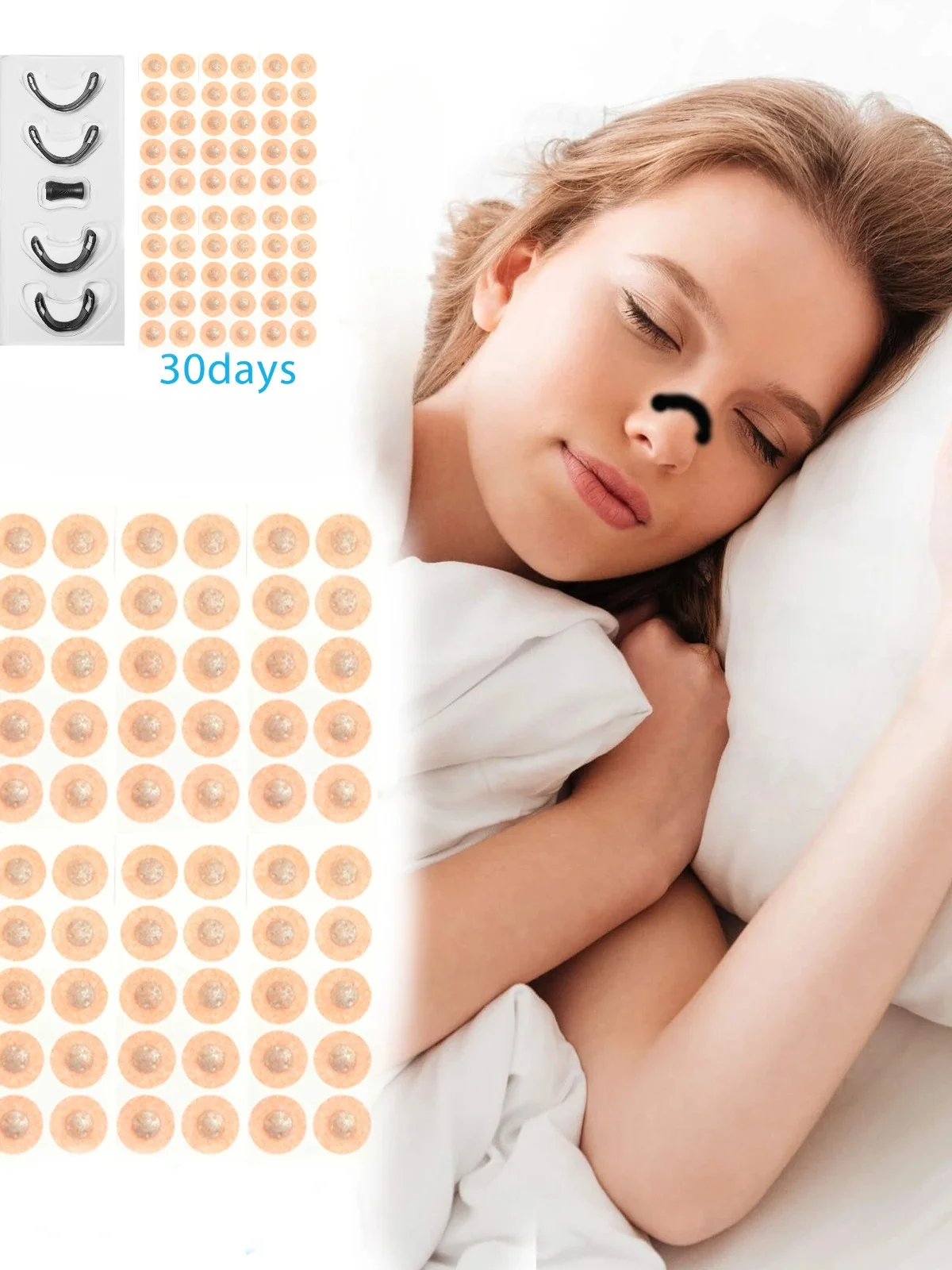 

Nasal Breathing Dilators Starter Kits Magnetic Nose Strips Increase Sport Air Intake Improve Sleeping Quality Reduce Snoring