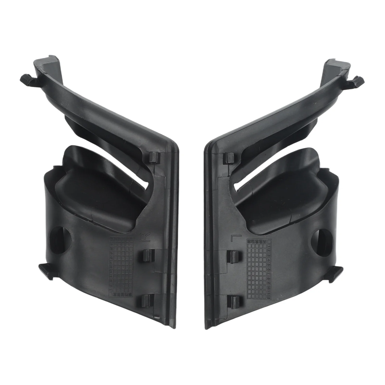 Car Bonnet Hinge Cover Trim For Transit MK7 06-13 1433665 1433666 Front Bonnet Hinge Cover TrimPair Of L&R Exterior Parts