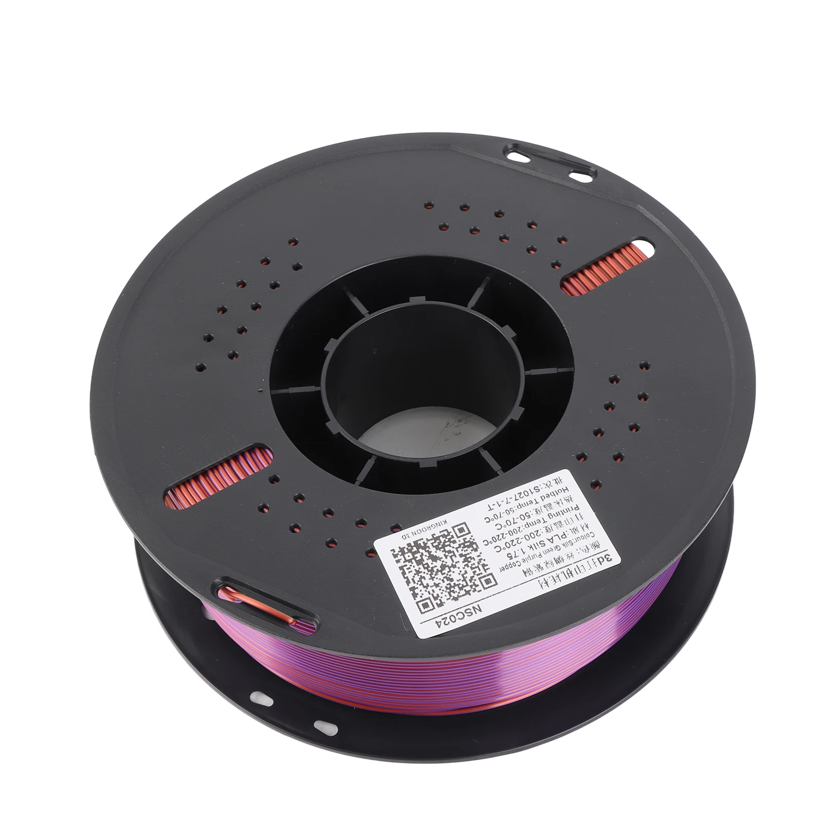 

Нить PLA для 3D-принтера, 1 кг, 1,75 мм, многоцветная шелковая нить PLA с использованием возобновляемых ресурсов растений, разлагаемый материал для 3D-печати