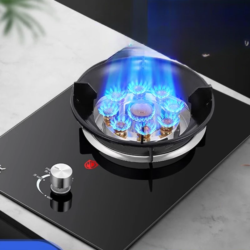 Built-in Domestic Gas Cooker Flame Failure Protection Liquefied Gas Cooker Natural Fuel Tabletop Stove Fierce Fire Petrol Cooker