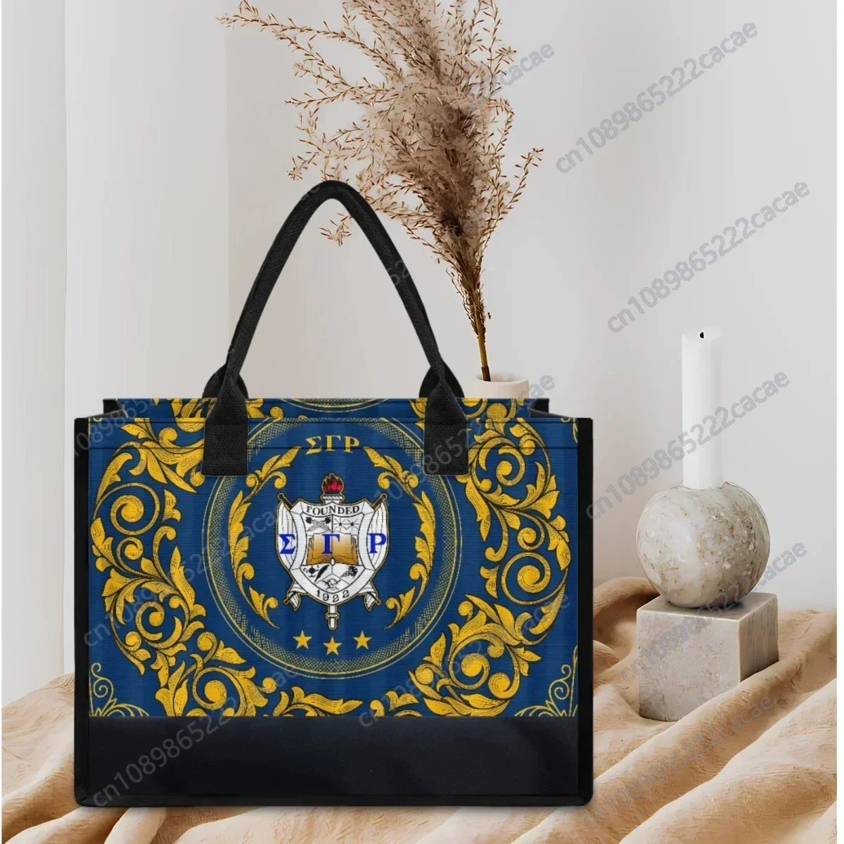 Sigma Gamma Rho Sorority Gift Beach Bag Vintage Casual Ladies Fashion Shoulder Bag New Handle Party Elegant Totes Dropshipping