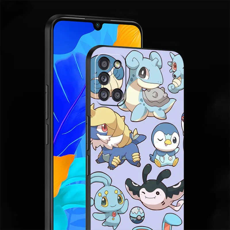 Case For Samsung Galaxy A52 A53 A54 A12 A13 A51 A14 A23 A24 A34 A71 A22 A32 A15 A41 A25 A31 Phone Cover Pokemon Bulbasaur Cute