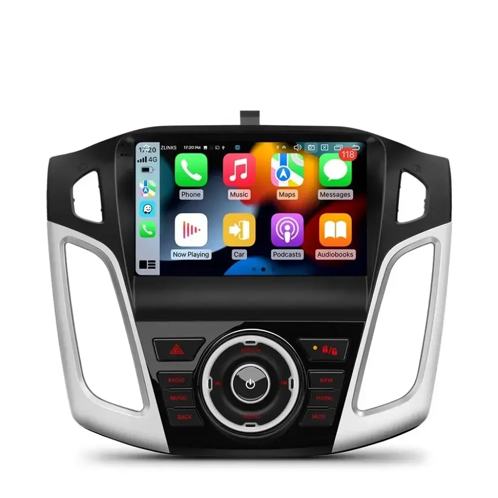 CarPlay Android Auto Stereo For Ford Focus 2012-2017 9