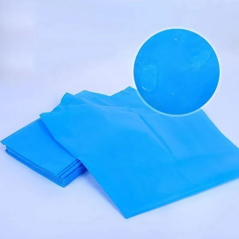 Non-woven Fabric Disposable Surgical Drapes Cover Sheet Blue Surgical Towel Beauty salon consumables