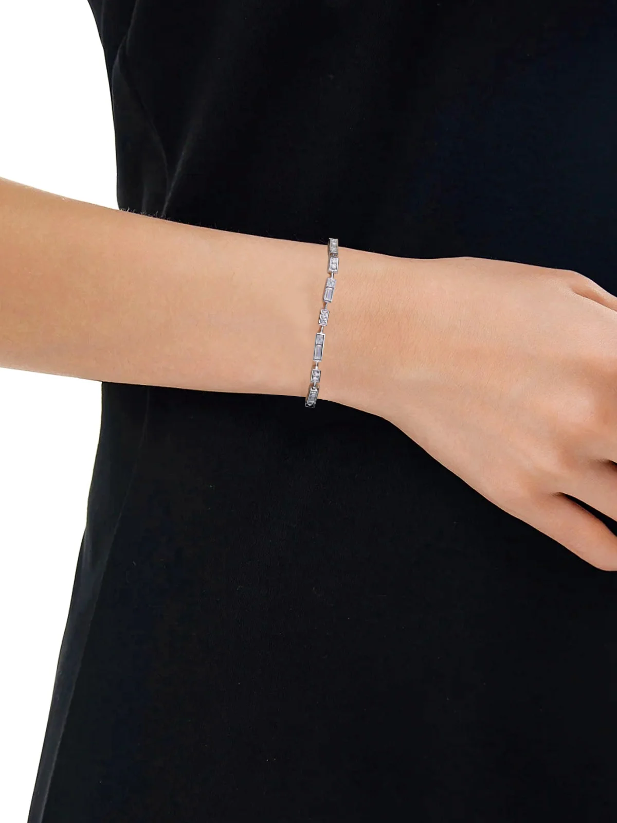 

APIR VVS1 Moissanite Tennis Bracelets for Women 925 Sterling Silver Elegant Fashion Fine Jewelry Anniversary Gift for Girlfriend