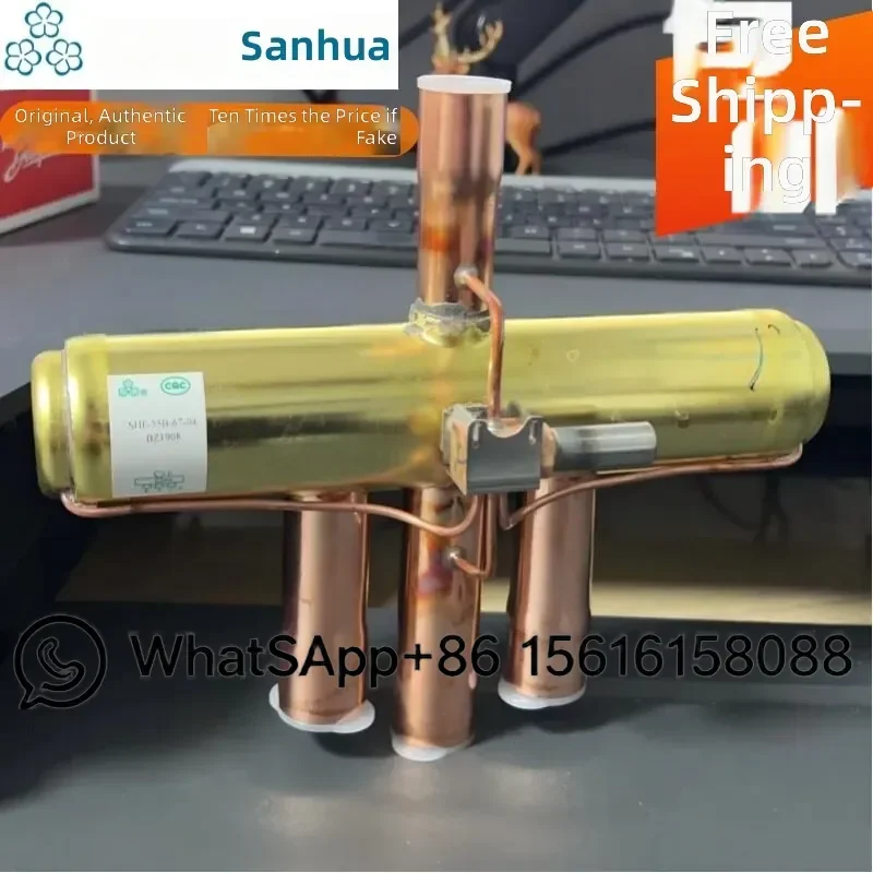 original-sanhua-10p-12-horse-air-conditioner-four-way-reversing-valve-shf-35b-67-04-shf-35b-67-05-35a