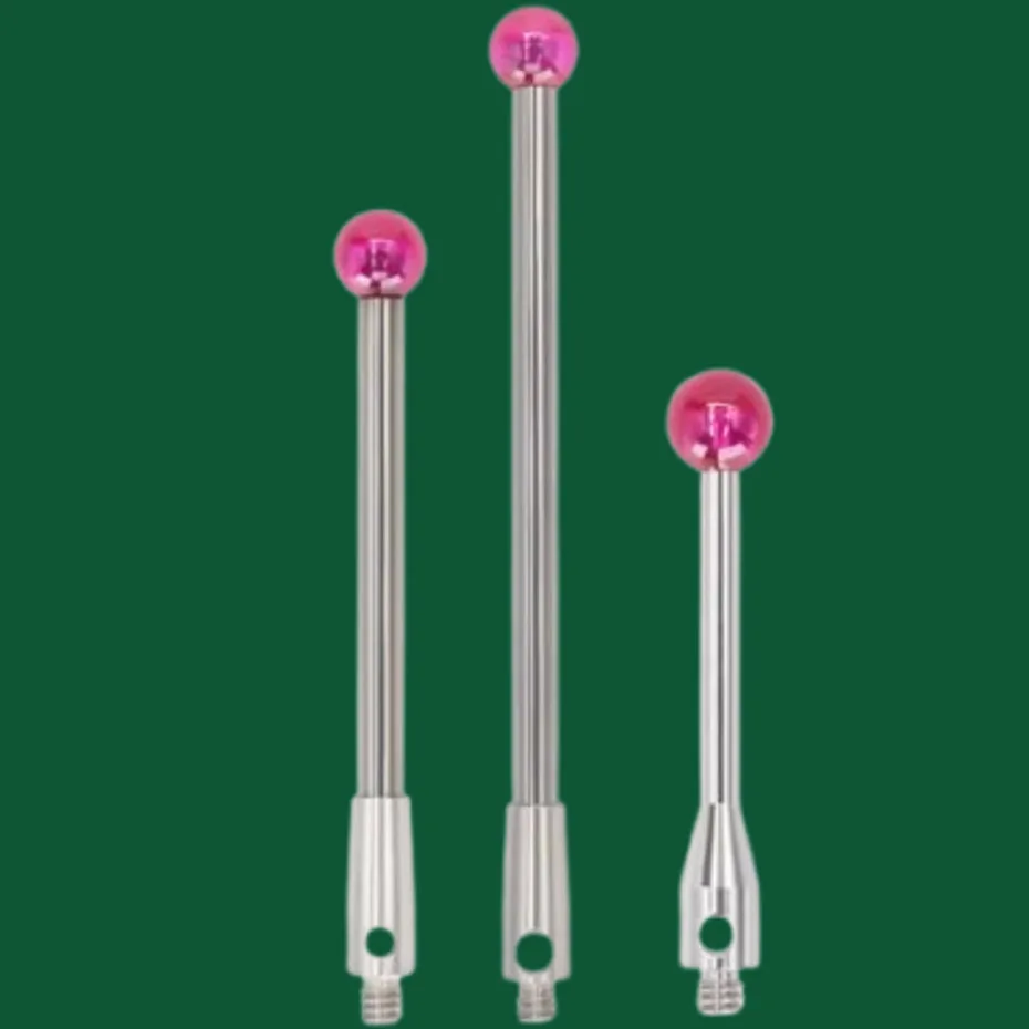 M2 M3 Three Coordinate Measuring Probe, 3D Measuring Stylus, 0.5/1.0 Ball Tip Ruby Measuring Probe