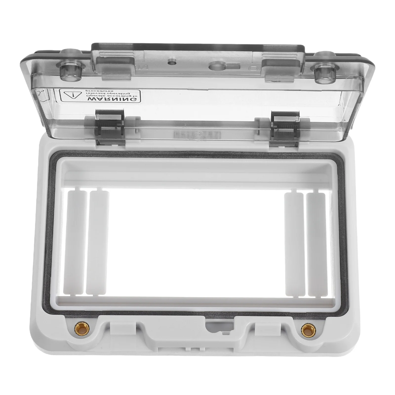 

Transparent 6 Way Waterproof Breaker Box Cover Splashproof Design Electrical Panel Protection Indoor Outdoor Distribution Box