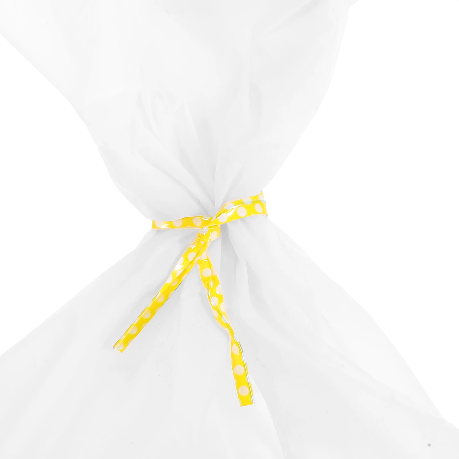 

500 Pcs Bread Bag Silk Cookie Wrapping Reusable Ties Packing Bags Dot Plastic Dotted Wire