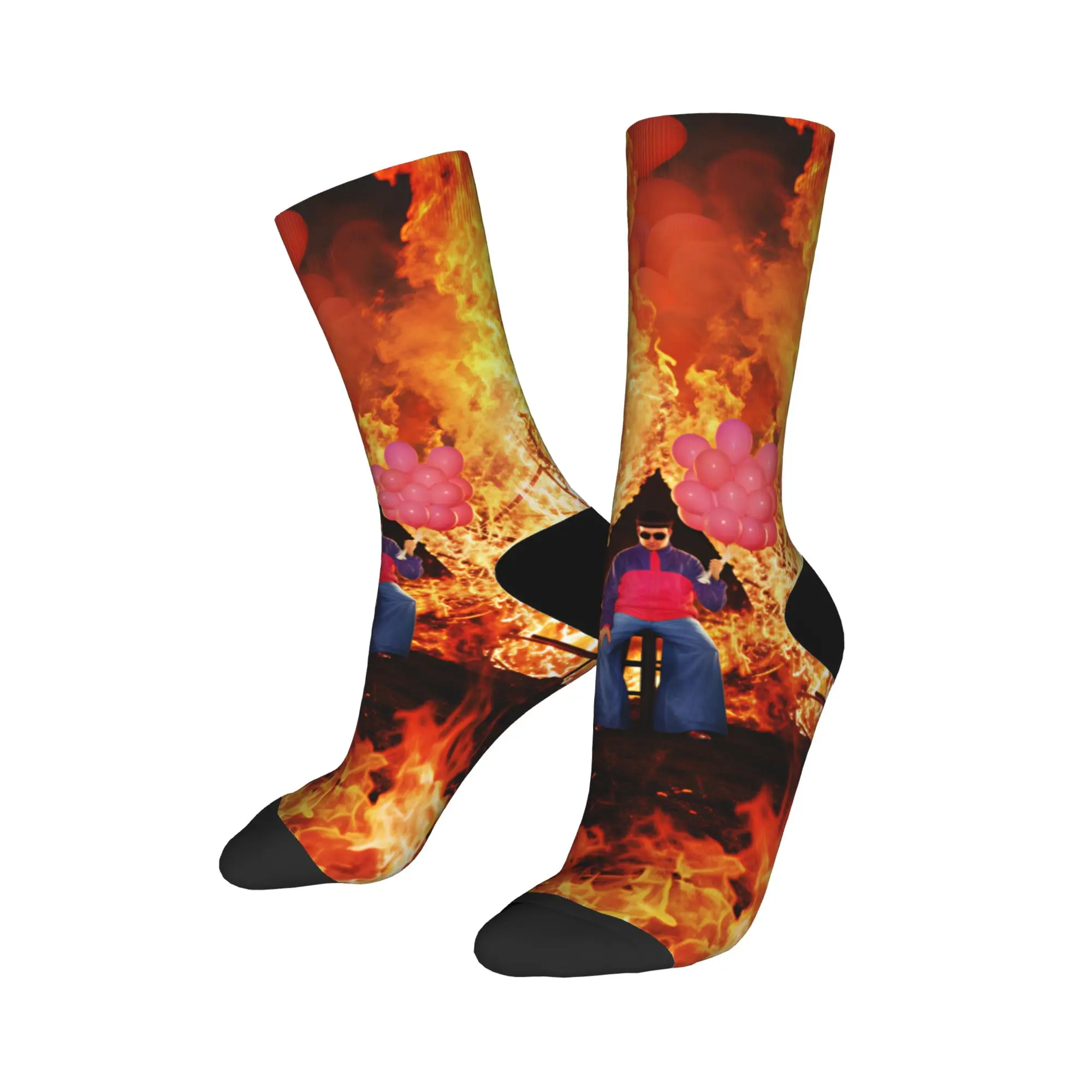 Adults Men Socks Oliver Tree   Stockings Autumn Elegant Warm Soft Socks Design Running Non Slip Socks