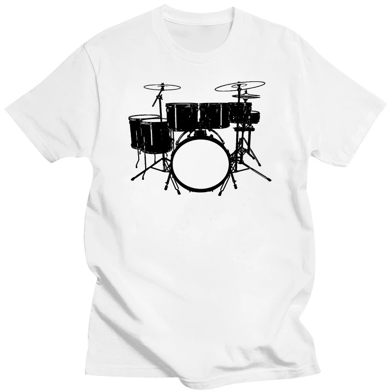 For Men Drums Graphic 3D Letter Printed T-Shirt Tops & Tees Tops & T-ShirtsShort Shirt harajuku t-shirt