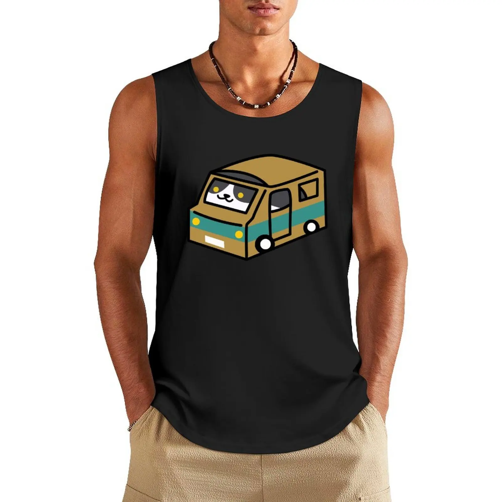 

Gabriel Tank Top Men's gym t-shirt fitness clothing for men Man gym clothes anime gym