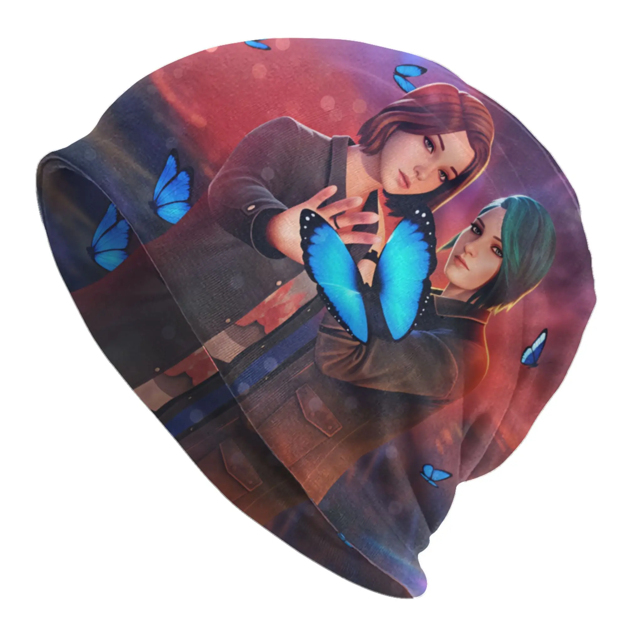 L-Life is S-Strange Max Caulfield Chloe Price Bonnet Hats Cool Knit Hat For Men Women Winter Warm Game Skullies Beanies Caps
