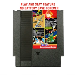 Upgrade Chip Game Cartridge For NES Video Game Console 72 pin 852 in 1 Games Card For PAL/NTSC Support Save