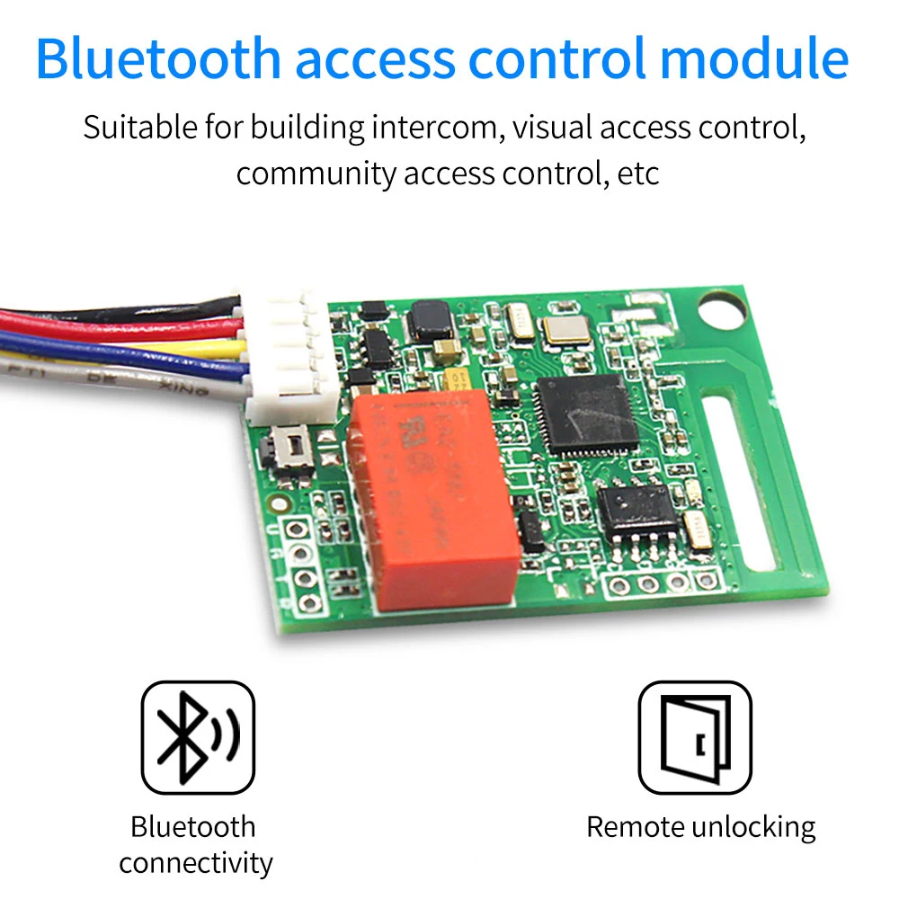 TTLOCK modulo di sblocco serratura Bluetooth sistema di controllo accessi porta scheda di controllo App controllo accessi modulo lettore Antenna relè BLE