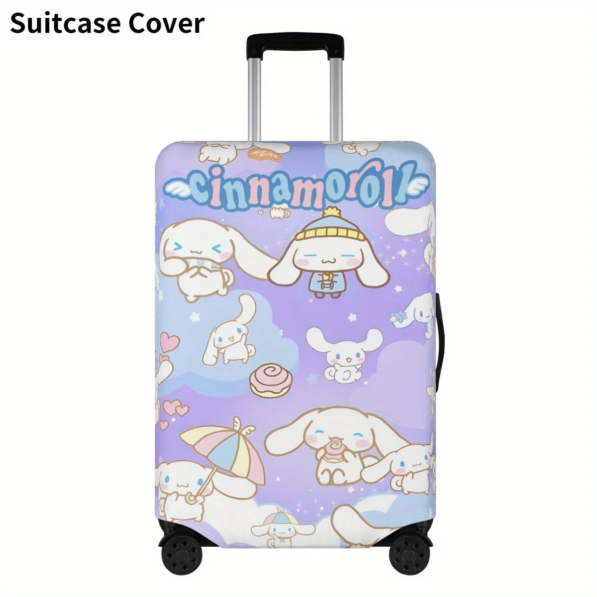 

Suitcase Cover for Cinnamoroll - Cute Cartoon Design Durable Polyester Suitcase Cover