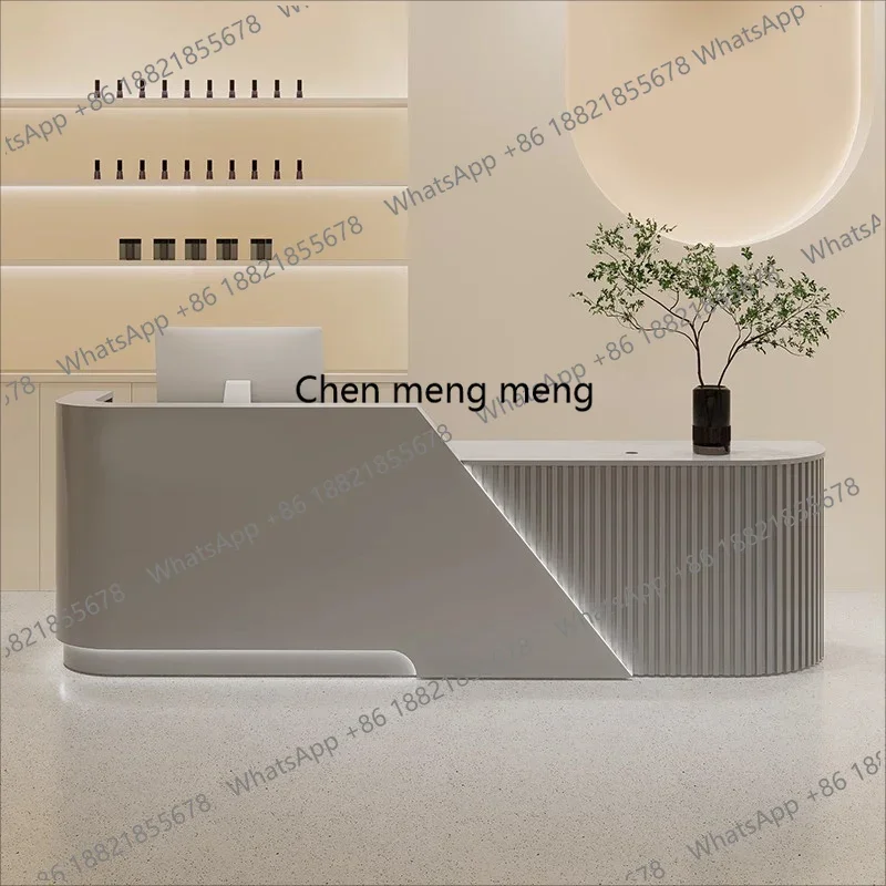 

zKLuxury Unique Reception Desks Aesthetic Design Best Modern Reception Desks Minimalist Welcome Comptoire