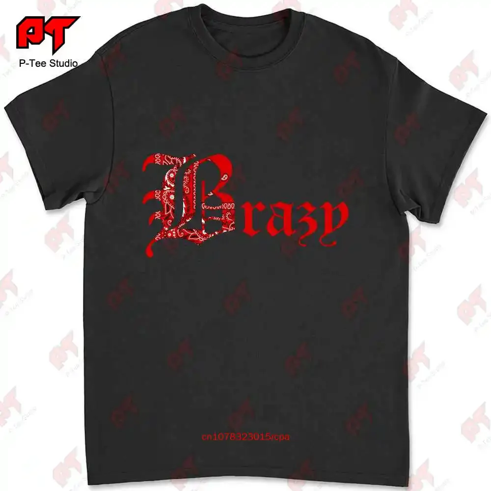 Brazy Old English Bandana Still Brazy Yg 400 Compton Bompton 4 Hunnid T-shirt 6GIO