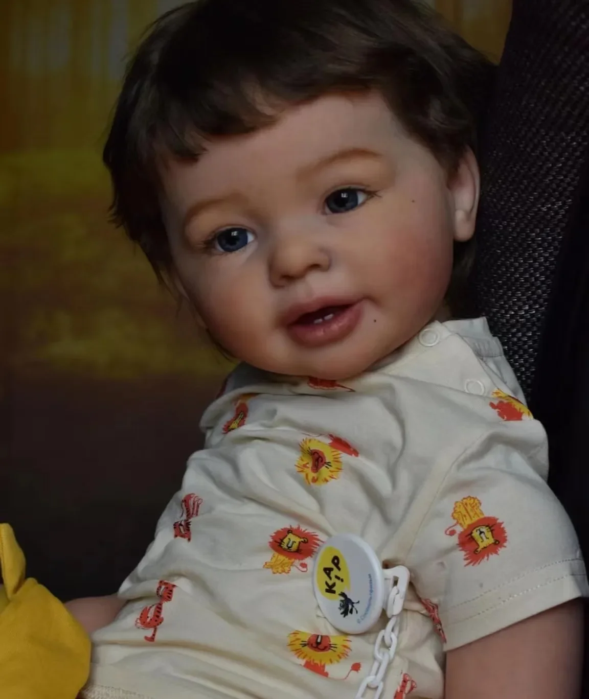 Muñeca Reborn de 28 pulgadas, suministro limitado personalizado, versión Katie Marie Boy con pelo enraizado a mano, vestido diferente