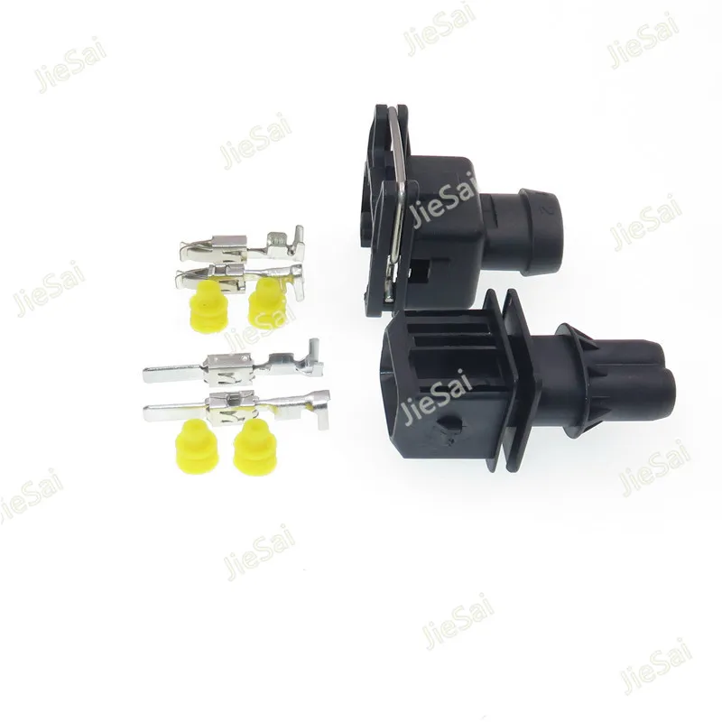 827551-3 / 828657-3 106462-1 Female Male EV1 Style 3.5mm 2 Pin TYCO AMP Car Fuel Injector Type EV1 Injector Automotive Connector