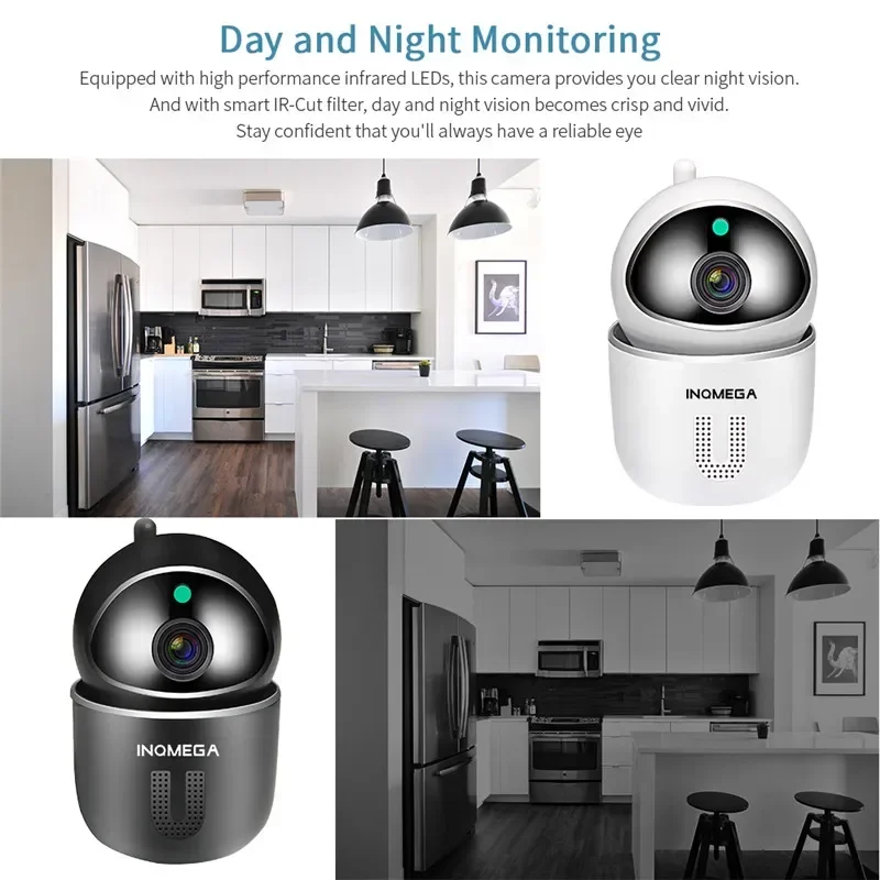 INQMEGA 1080P 5G Baby Monitor Home Wireless Wifi IP Network Security Camera Support Google Home Alexa Home Security Camera Tuya