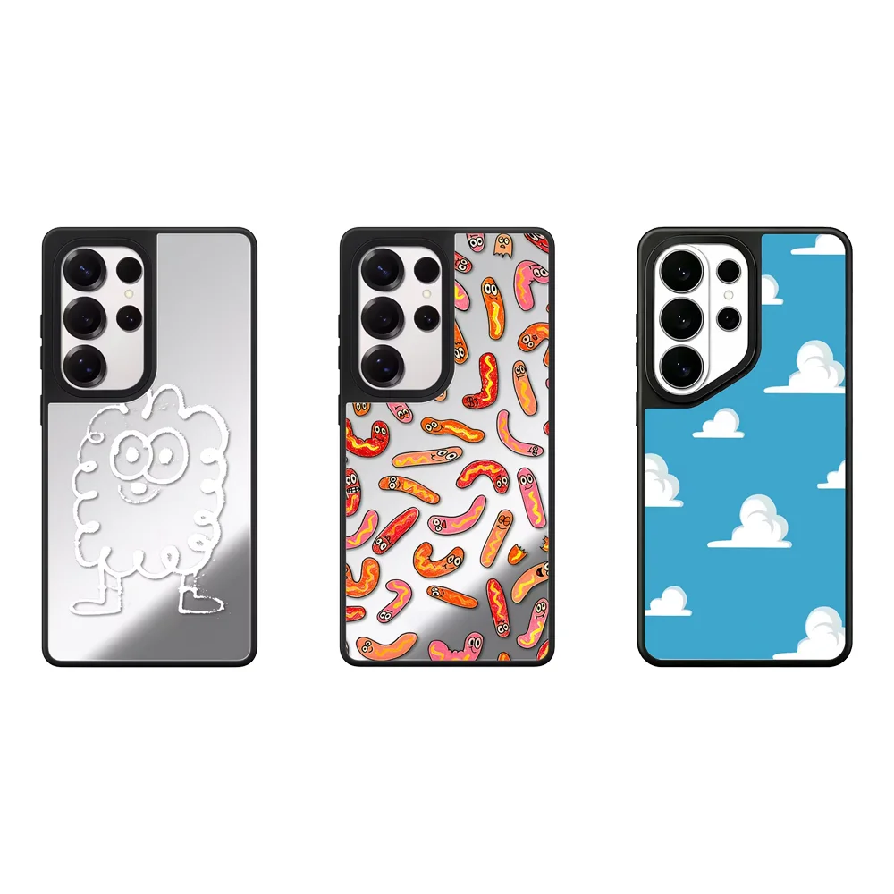 6072924 Mirror Magnetic Case: Compatible with Samsung Galaxy S23 U S24U S25 S26 Ultra S25+ S26 Plus Shell