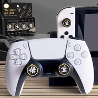 Silicone Thumb Stick Grip Cap Joystick Cover For Sony PS5 PS4 Slim Xbox One Series X/S Black Myth Wukong Switch Pro NS Oled/Lite