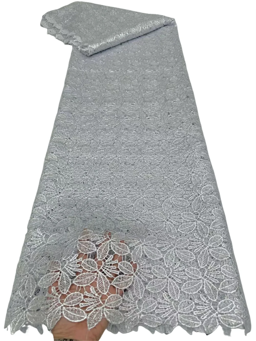 

Водорастворимая ткань, кружевная африканская гипюровая кружевная ткань, 2025, высококачественная элегантная кружевная ткань для женщин, свадебное платье