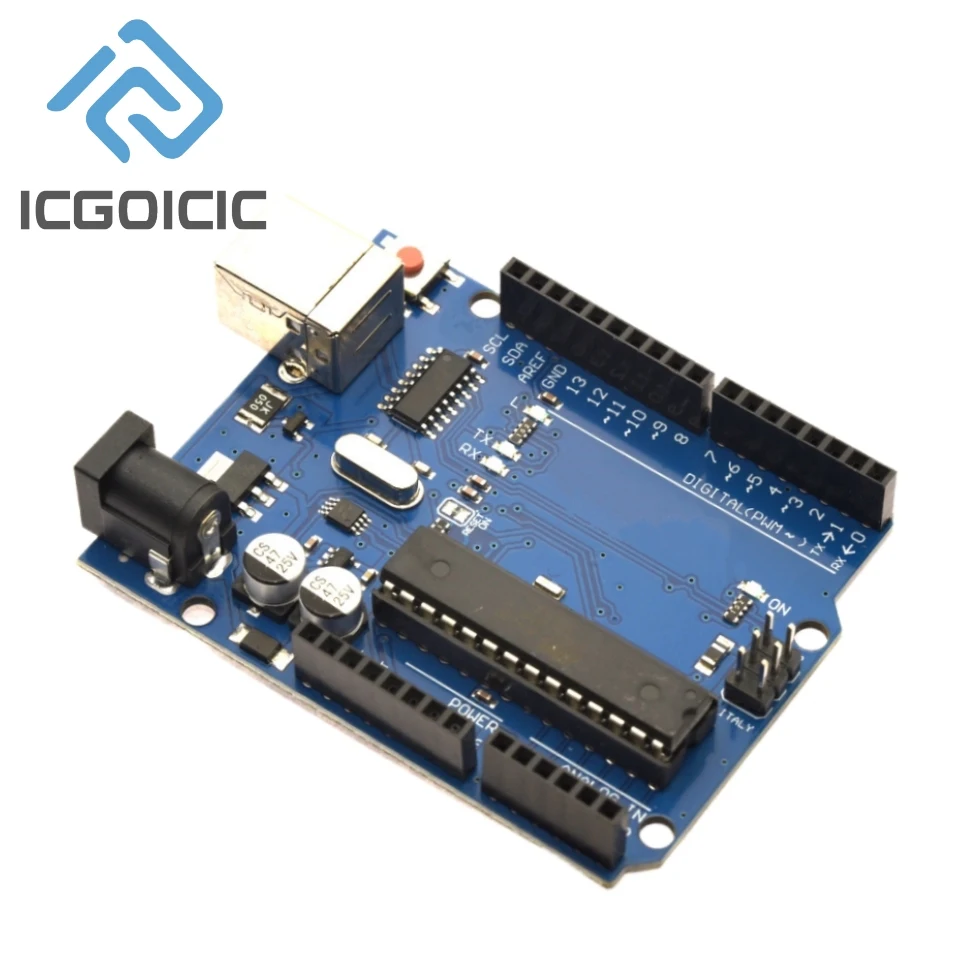 Официальная версия UNO R3 ATMEGA16U2 + чип MEGA328P для платы разработки Arduino UNO R3 + USB-кабель