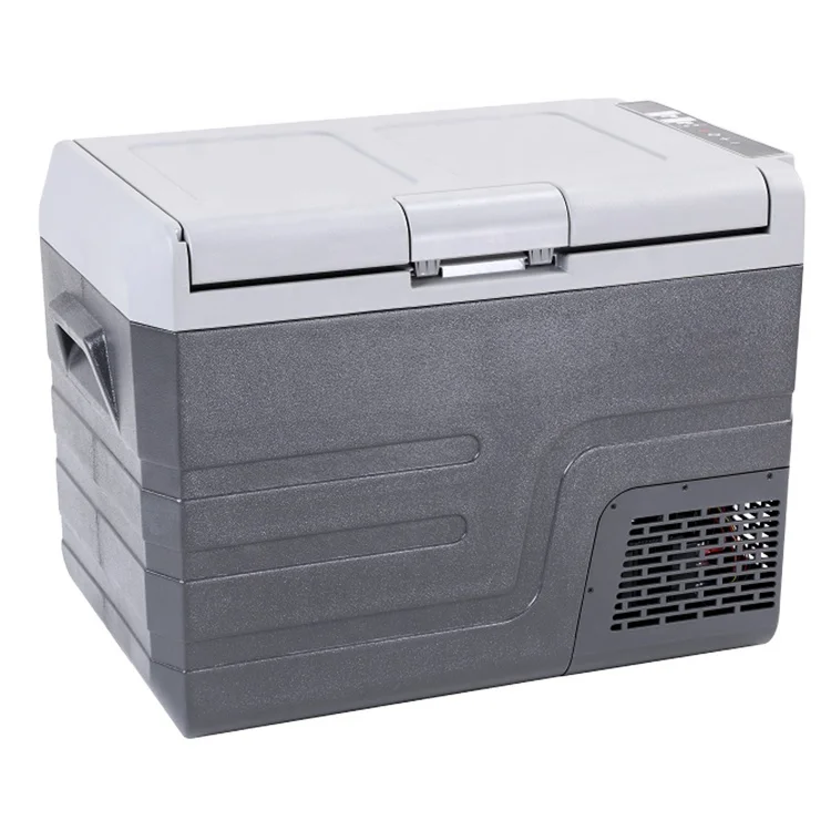 

46 Liter Camping Solar Fridge Freezer DC 12V/24V AC 110/240V Cooler Car Fridge Compact Refrigerator for Caravan & Home