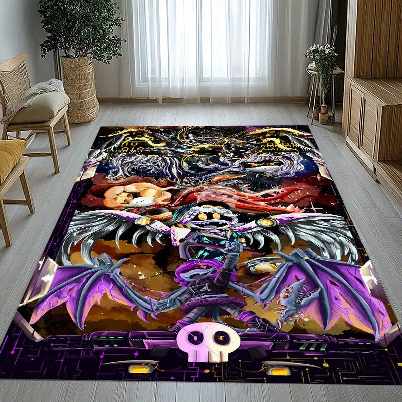 Murder Drones Uzi N Cyn Cartoon Soft Non-Slip Large Area Rug for Living Room,Bedroom Playroom Carpet Mat for Sofa,Home Decor