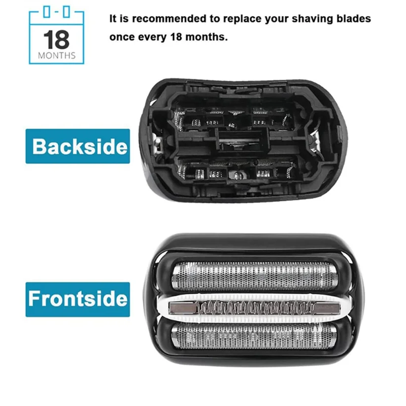 Series 3 32B Foil & Cutter Replacement Head for Braun Electric Shaver 32B Head Fit Models 3000S, 3010S, 3040S, 3050Cc_A66K