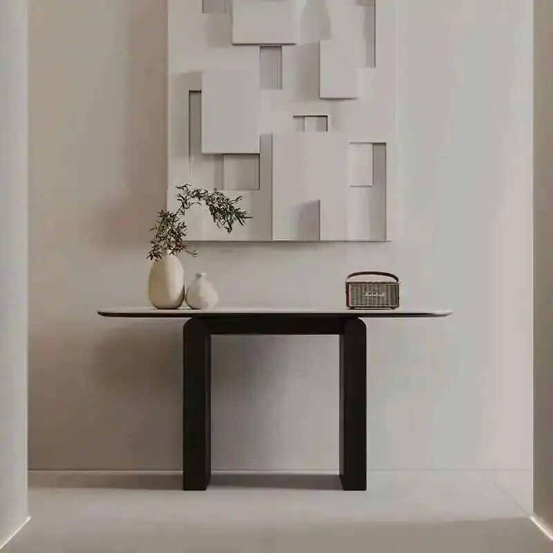 طاولة وحدة التحكم ذات التصميم الحديث للتجميل، شاشة ممتازة، طاولة وحدة التحكم في غرفة المعيشة، أثاث قاعة المدخل العصرية Wohnzimmer Tisch