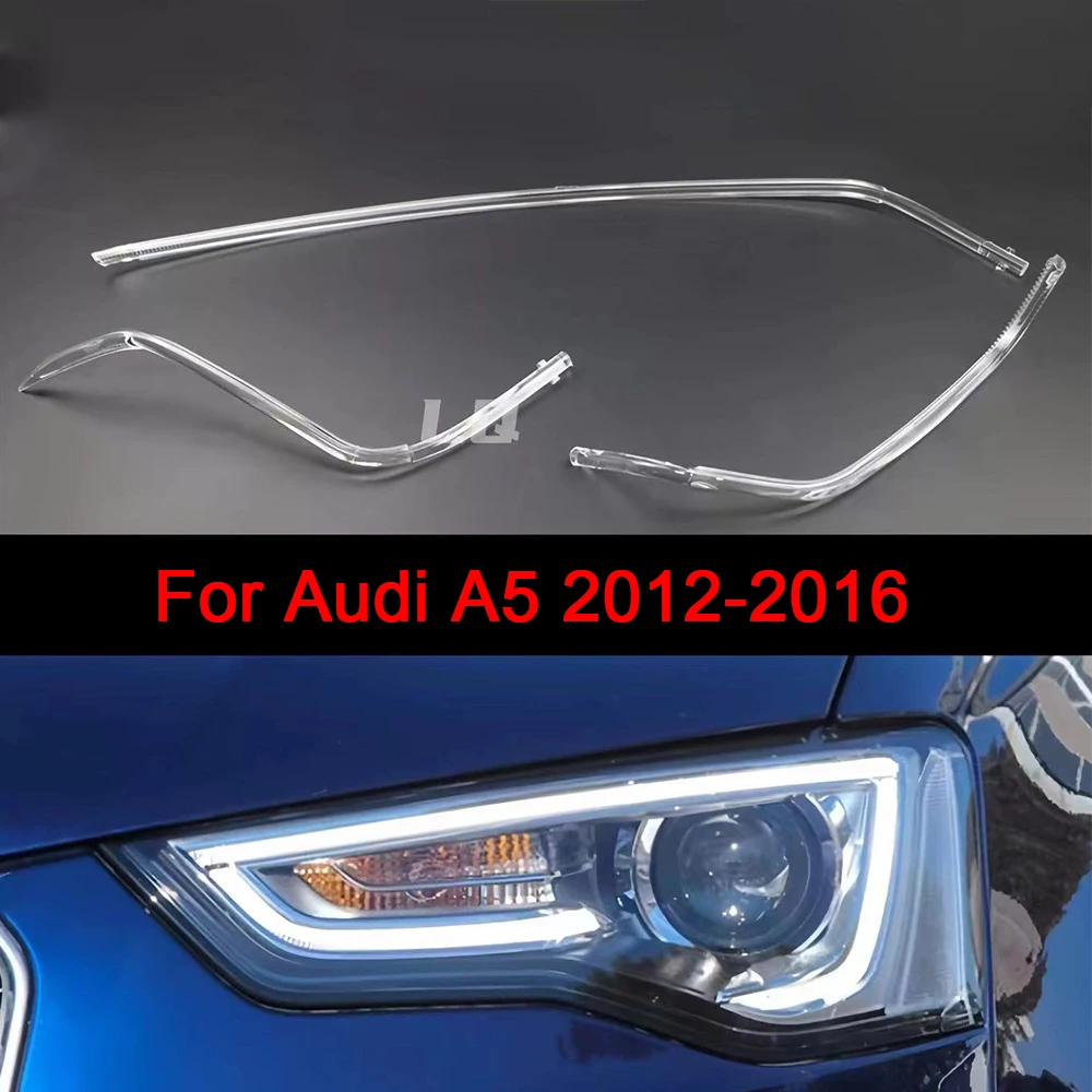 For Audi A5 2012 2013 2014-2016 LED DRL Light Guide Plate Light Guide Tube Headlight Daytime Running Light Guide Car Accessories