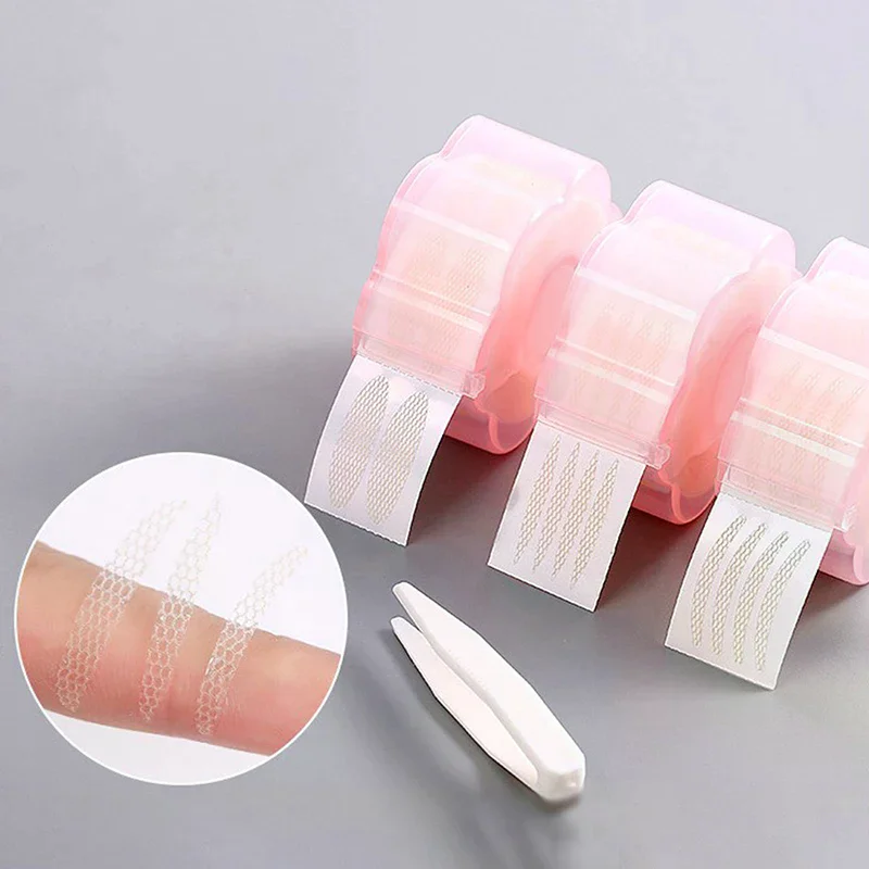 360 قطعة ماكياج واضح رمادي بيج الجفن شريط عيون كبيرة غير مرئية مزدوجة أضعاف الجفن الظل الشريط ملصق الجمال أداة #6