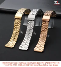 12/14/16/18/20/22mm Silikon-Uhrenarmband für Casio W800H SGW400 F91W F84 F105/108 A158/168 AE1200/1300 Band PU-Harz-Armband – Detail 2