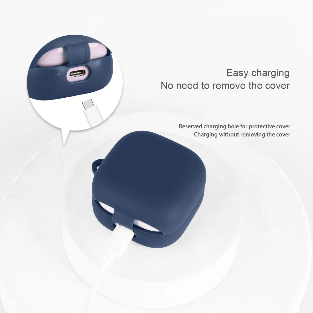 

For LinkBuds Clip Wireless Earbuds cover Silicone Soft Case for LinkBuds Clip Shockproof Shell Case Protective Sleeve