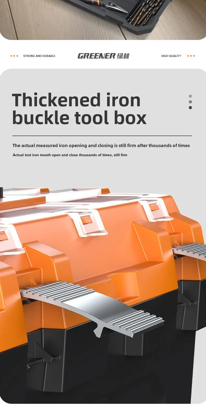 High Quality Forest Green Professional Tool Chest and Storage Container 【Pricier but Way Better】