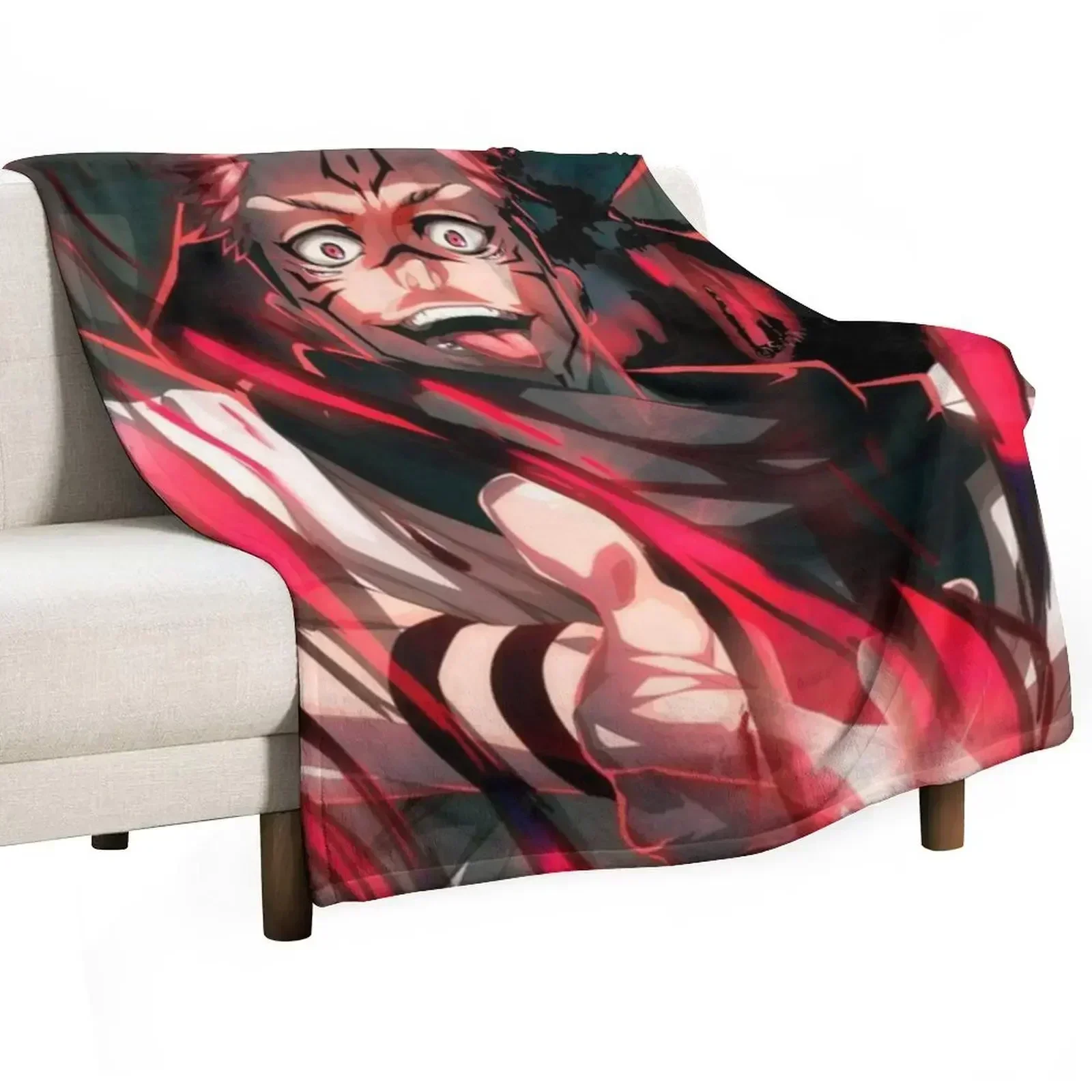 

sukuna Throw Blanket Fade Resistant Durable Throw Blanket