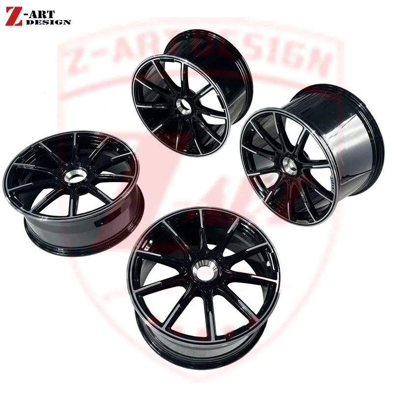 Z-ART 2012-2018 911 Turbo S Forged Rims For Porsche 991 911 Monoblok Aluminum Wheel For Porsche 911 GTS Turbo S GT3 GT2RS GT3RS