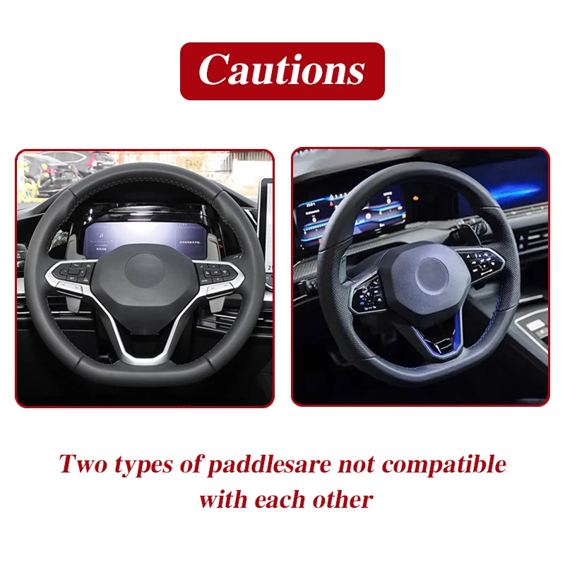 Shift Paddles Are Suitable For Steering Wheel Accessories Of Volkswagen Golf 8 GTI R Tiguan Passat B8 Car Accessory