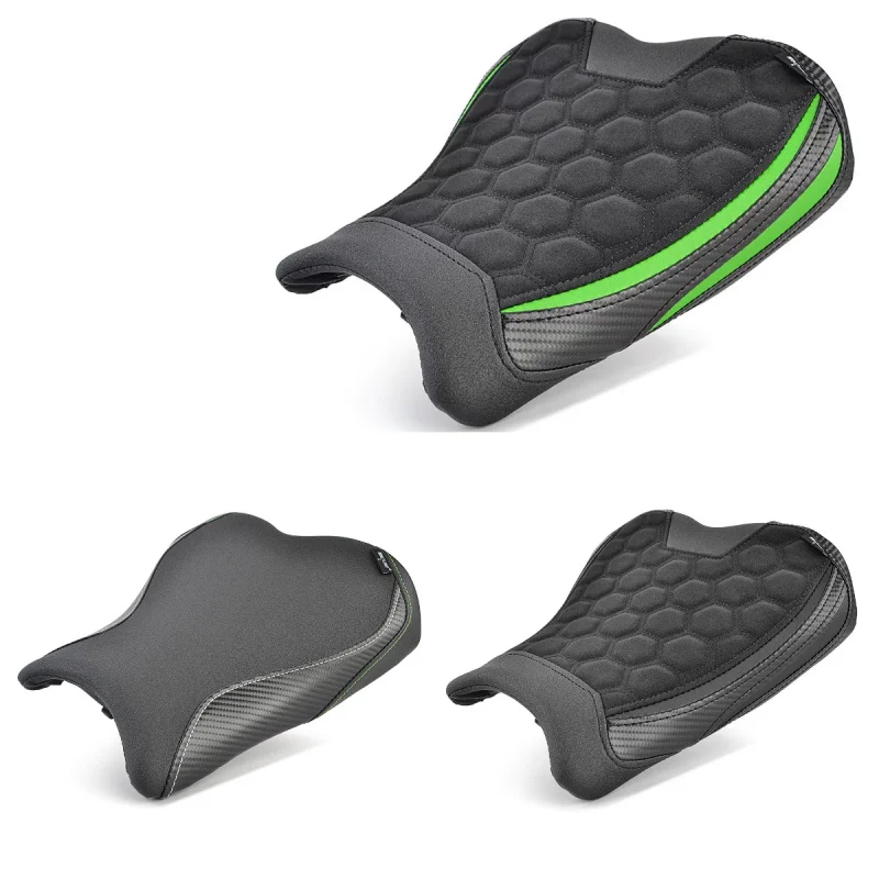 For ZX-4R ZX-4RR Front Rider Rear Seat Cushion For Kawasaki ZX4R ZX4RR Driver Passenger Seat Motorcycle 2023-2024
