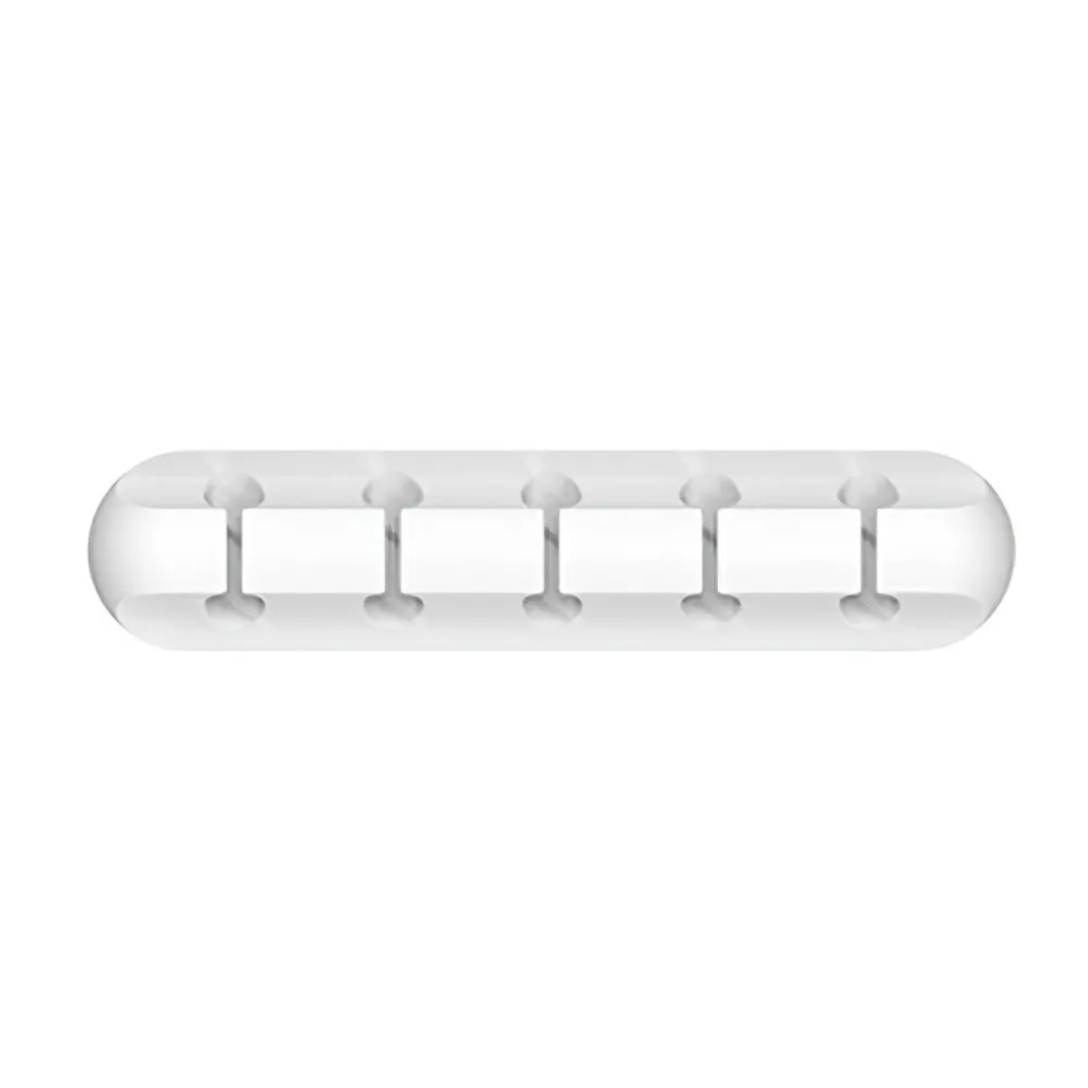 New Black Cable Organizer Silicone Flexible Wire Holder Desktop Tidy USB Cable Winder For Mouse Keyboard Earphone Protector