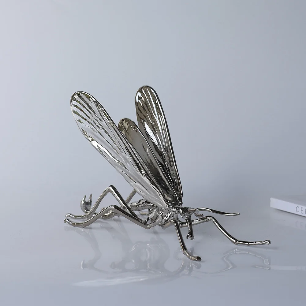 CX Modern Light Luxury Metal Insects Dragonflies Ants Animal Ornaments