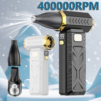 10000mAh Powerful Air Blower 400000RPM Turbo Mini Jet Fan 65W Vacuum Dust Cleaner Brushless Turbo Jet Blower 6-speed Adjustable