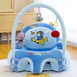 Baby Eating Chair Baby Seats & Sofas Cartoon Plush Infant Sofa Feeding Chair Safety Learning Sit Chair  for Children no Padding