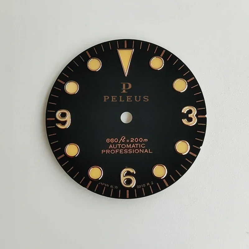 peleus DIY Retro Dial For NH35/ 28.5MM MOD