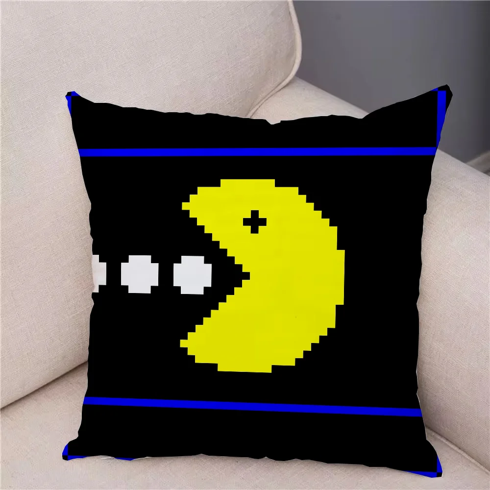 Cushion Cover 50x50 P-Pac-Man Decorative Pillowcases Bed Cushions for Decorative Sofa Home Decoration Accessories Pillow Cases