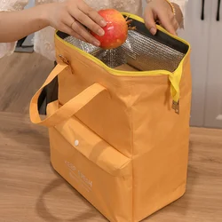 Borsa da pranzo di grande capacità borse a tracolla a tracolla isolate impermeabili da donna per il pranzo al sacco borse termiche fresche portatili da Picnic 2023